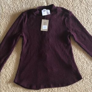 Burgundy Pullover Shirt